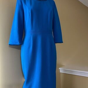 Boden Cobalt Blue Long Sleeve Dress